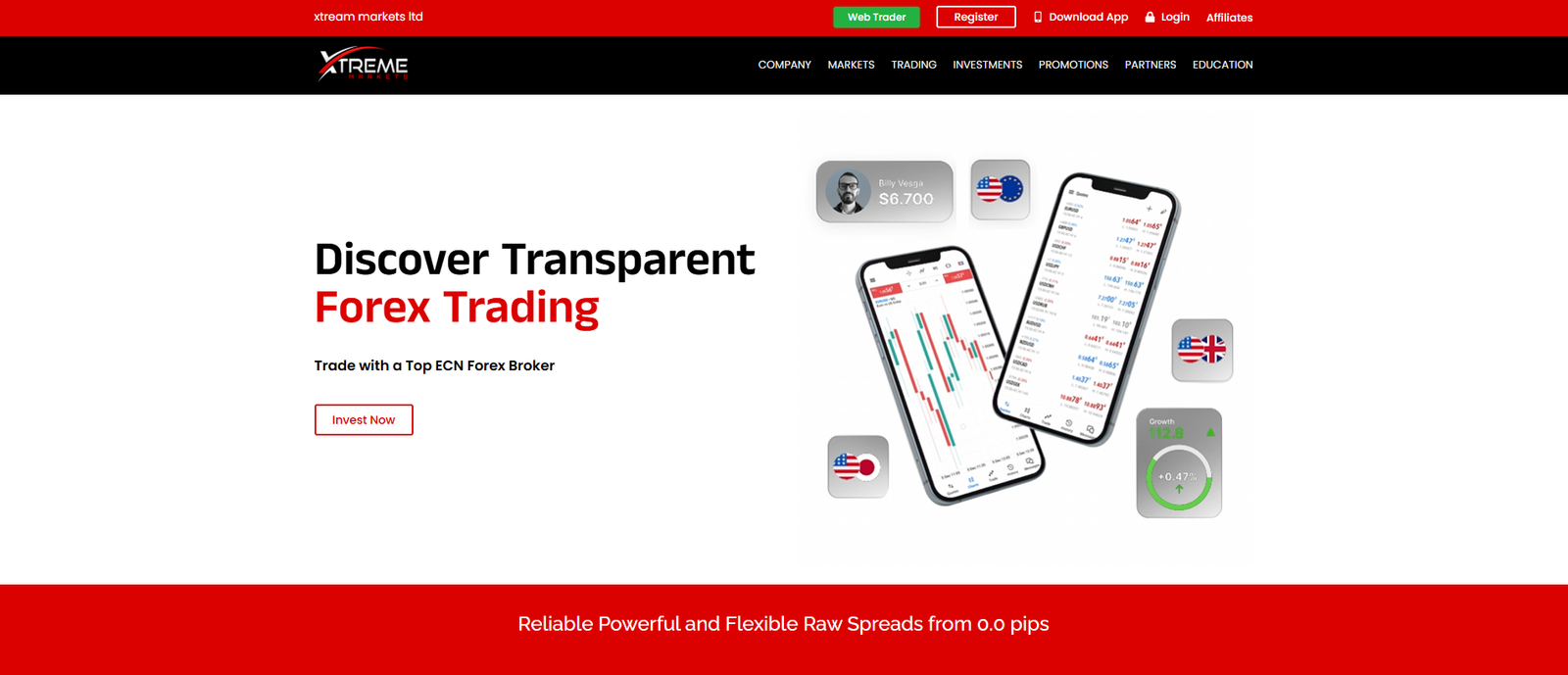 Xtream Markets Ltd Platform Feature 2