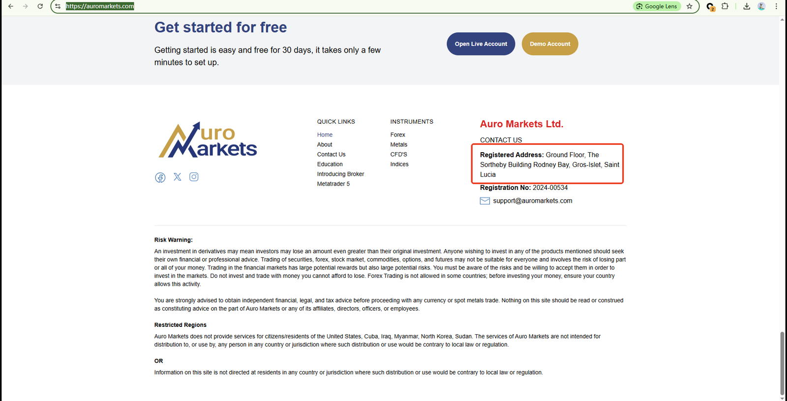 AURO MARKETS Platform Feature 2