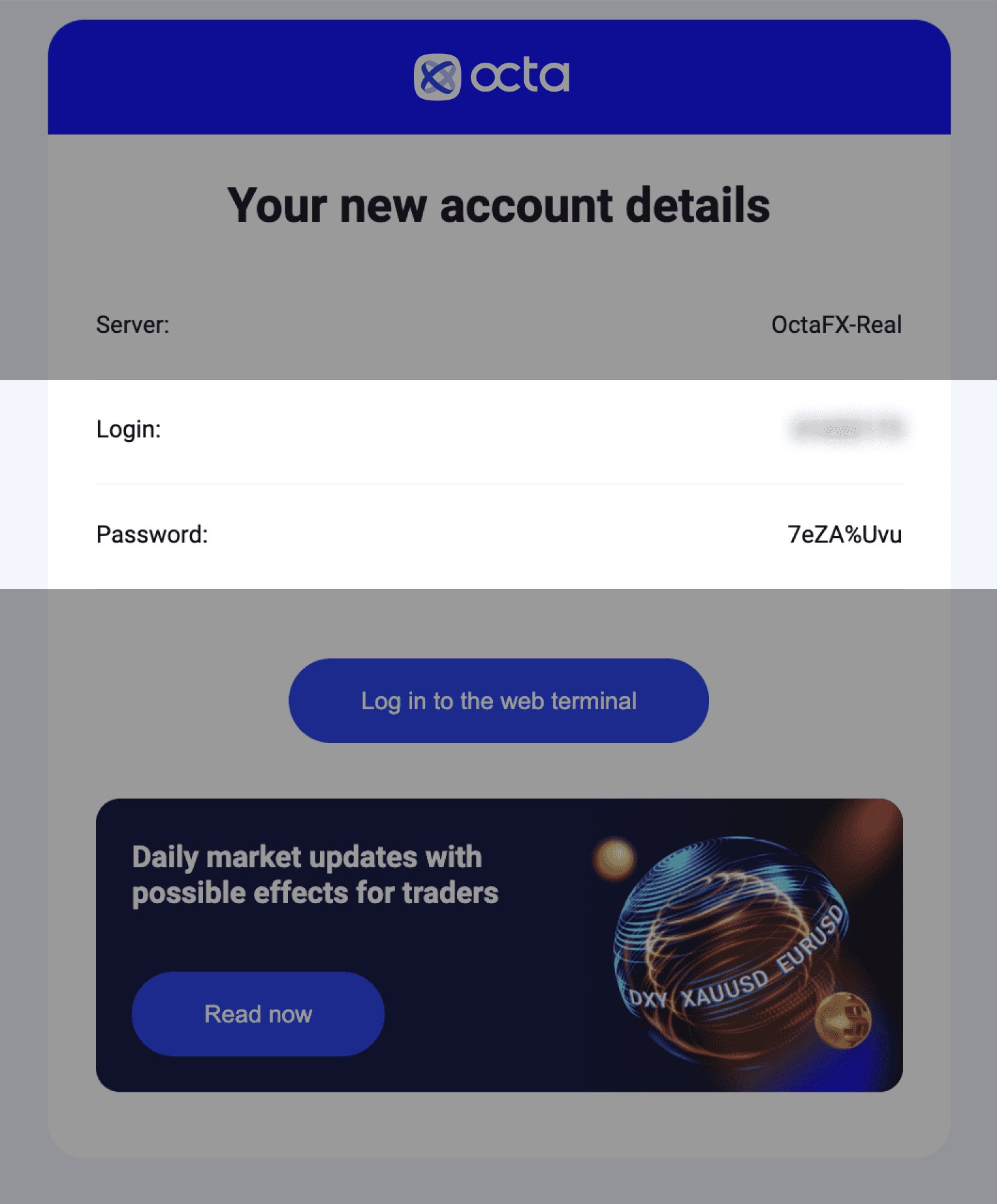 Octa Markets LTD Platform Feature 3