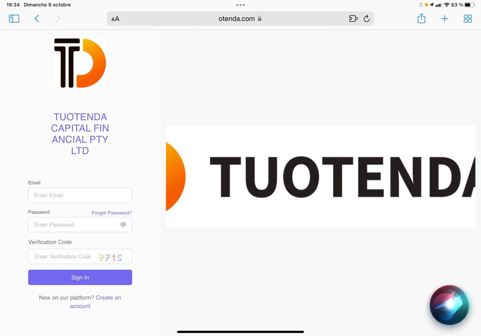 TUOTENDA CAPITAL FINANCIAL PTY LTD