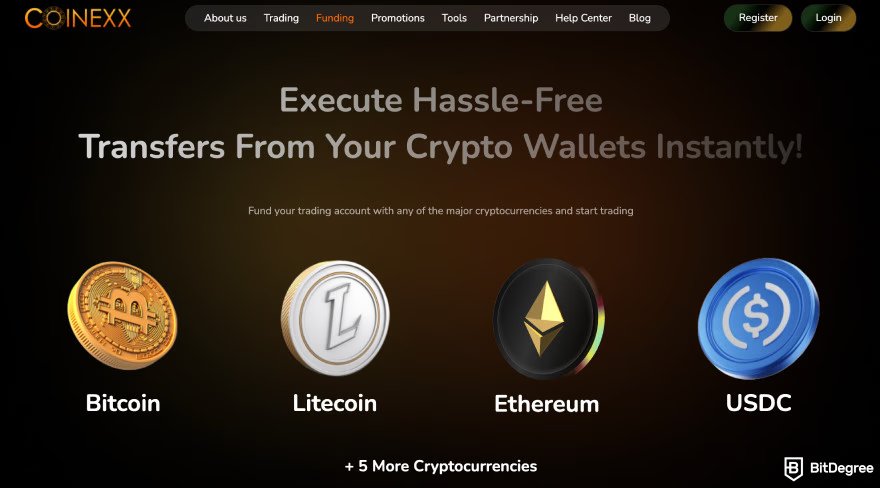 COINEXX Platform Feature 3