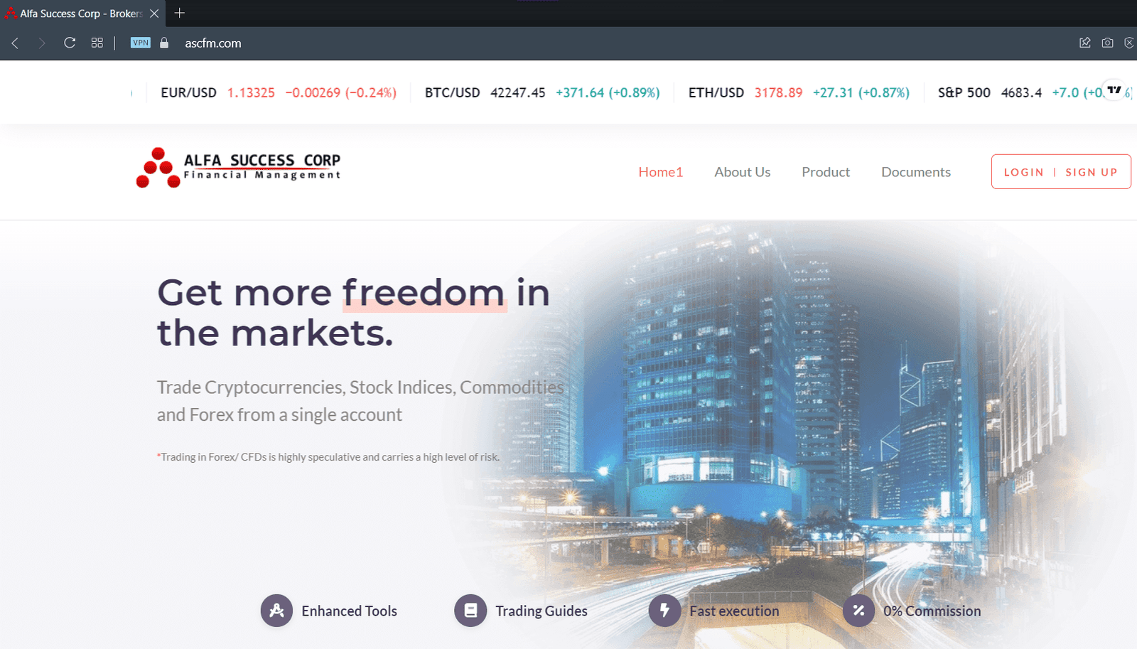 Alfa Success Corp Platform Feature 2