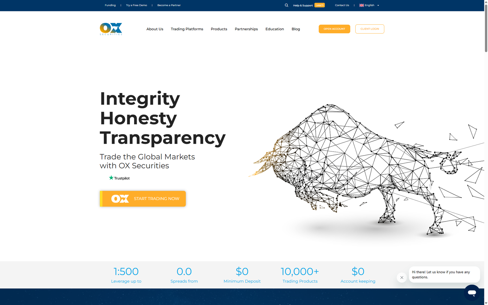 Ox Securities Ltd Platform Feature 3