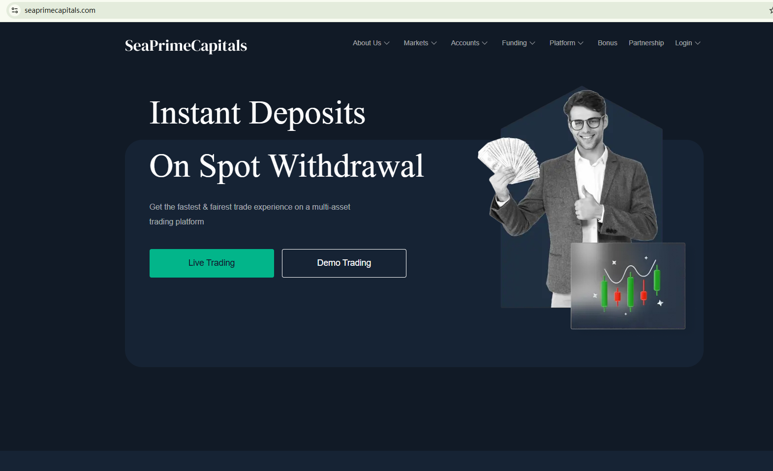 Seaprimecapitals LLC Platform Feature 2