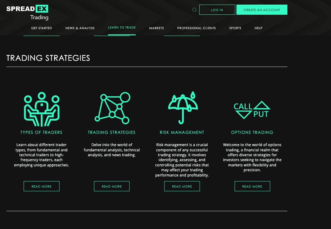 Spreadex Ltd Platform Feature 3