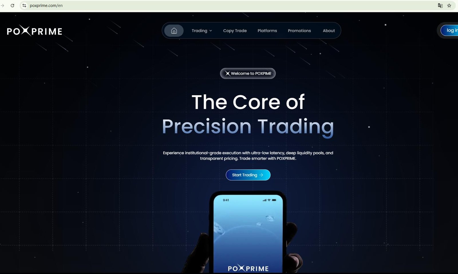 POXPRIME LTD Platform Feature 2