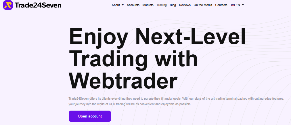 Delcamp Global Markets Inc. (Trade24Seven) Platform Feature 2