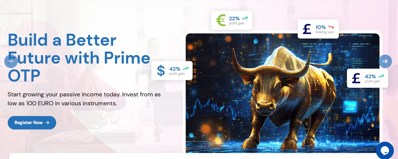 Prime OTP Ltd Platform Feature 2